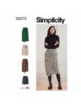 Simplicity Faux Wrap Skirt Paper Pattern, SS9375
