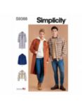 Simplicity Unisex Jackets Sewing Pattern, S9388, A