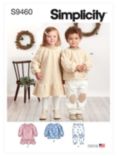 Simplicity Toddler's and Children's Dress, Top and Pants Sewing Pattern, S9460, A