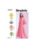 Simplicity Women's Caftans and Wraps Sewing Pattern, S9603