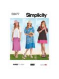 Simplicity Misses' Pullover Top and Dresses Sewing Pattern, S9477, A