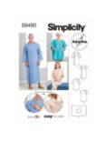 Simplicity Unisex Recovery Gowns and Bed Robe, S9490