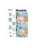 Simplicity Babies' Tees, Jacket, Pants and Hat Sewing Pattern, S9616A