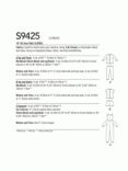 Simplicity 45.5cm Doll Nightwear Sewing Pattern, S9425