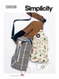 Simplicity Cross Body Bags Sewing Pattern, S9508, OS