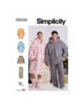 Simplicity Unisex Oversized Hoodies, Pants and Booties Sewing Pattern, S9456A