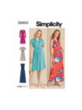 Simplicity Misses' Knit Dresses Sewing Pattern, S9600