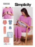 Simplicity Misses' Nursing Tops, Pants, Shorts and Blanket Sewing Pattern, S9556, A