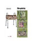 Simplicity Walker Accessories Sewing Pattern, S9400, OS
