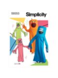 Simplicity Adults' Tube People Costume Sewing Pattern, S9353, BB
