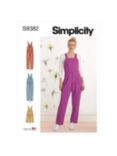 Simplicity Misses' Overall Sewing Pattern, SS9382, H5