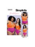 Simplicity Misses' and Women's Bathing Suits Sewing Pattern, S9609A