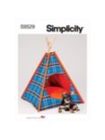 Simplicity Pet Tent Sewing Pattern, S9529, OS
