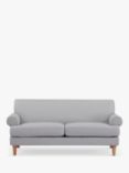 John Lewis ANYDAY Scroll II Medium 2 Seater Sofa, Light Leg, Light Grey