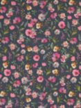 John Lewis Dark Watercolour Floral Wrapping Paper, 3m