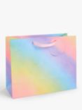 John Lewis Pastel Ombre Gift Bag, Medium