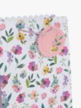 John Lewis Watercolour Floral Scallop Gift Bag, Small