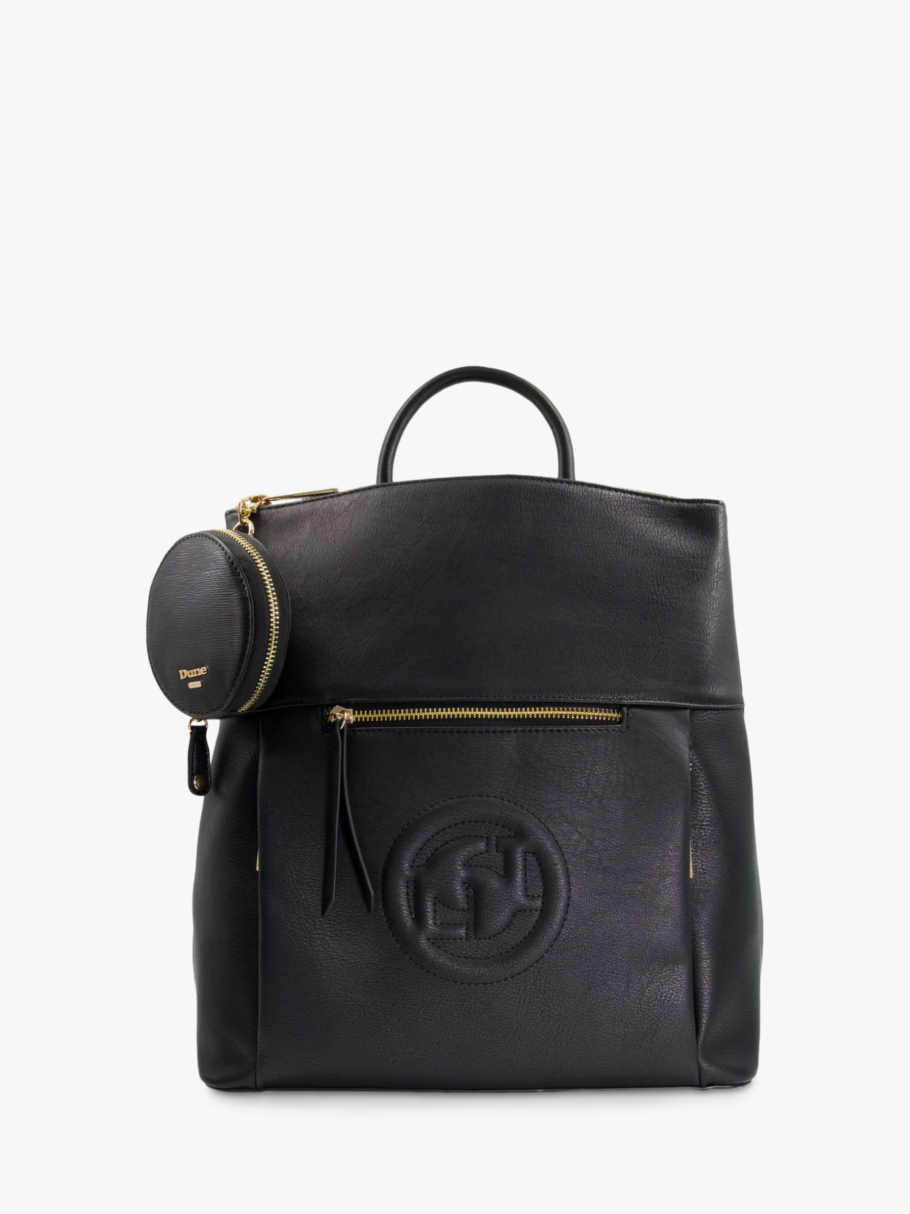 Dartmouth Leather Backpack, Black Barker