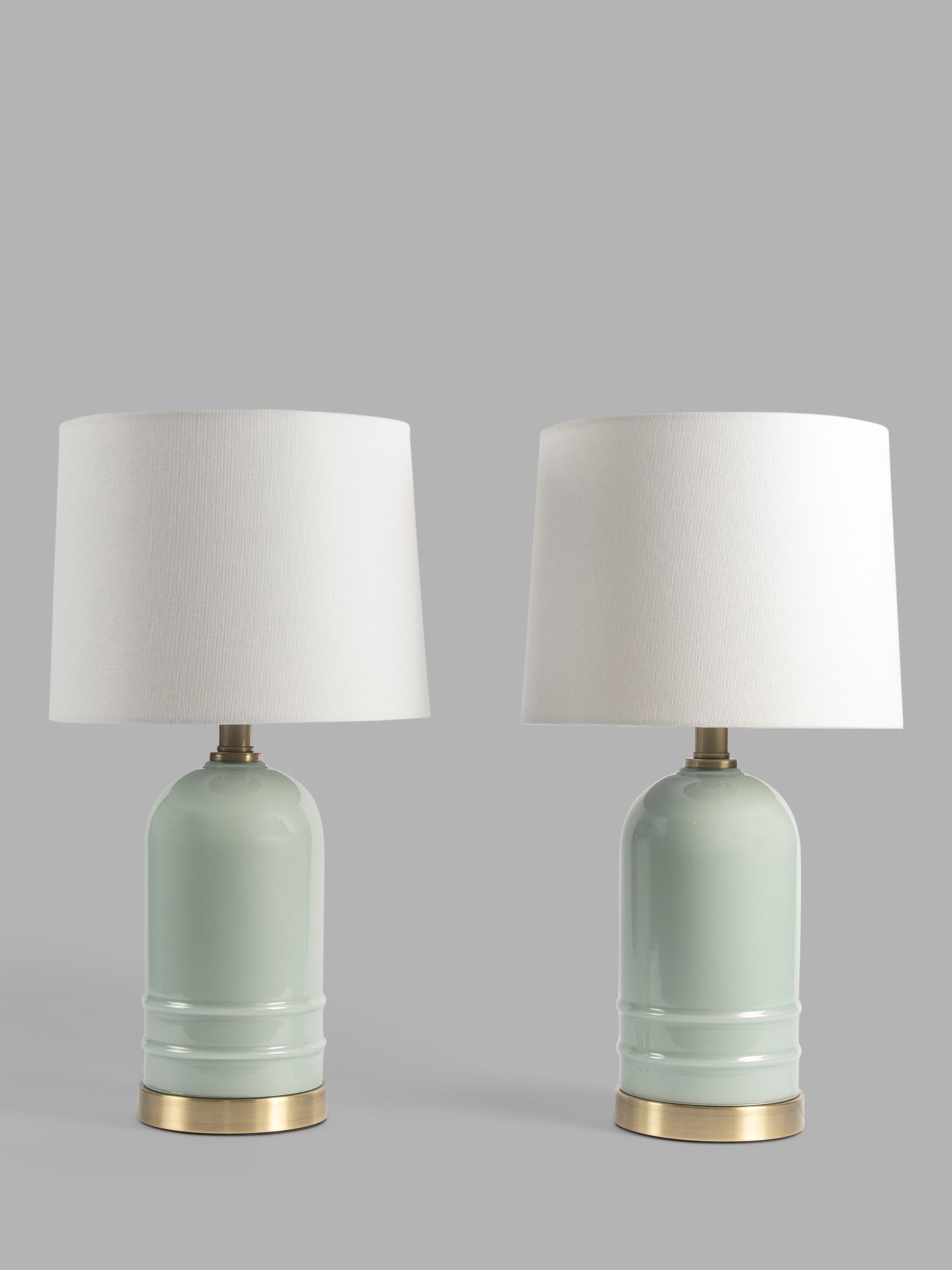 Photo of One.world clifton table lamps set of 2 off white