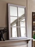 One.World Wilton Rectangular Wood Window Wall Mirror, 104 x 64cm