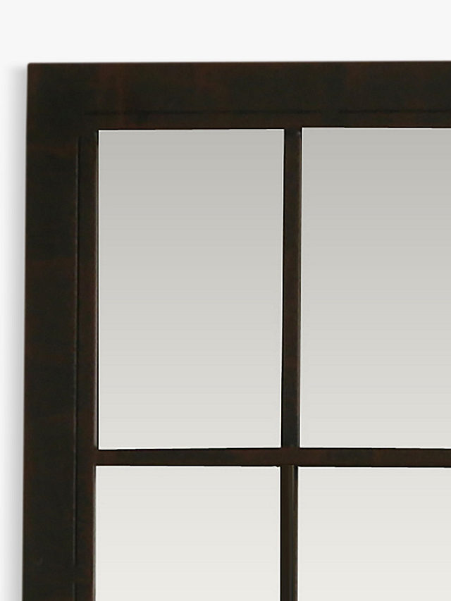 One.World Wilton Metal Full-Length Dressing Wall Mirror, 180 x 60cm, Metallic