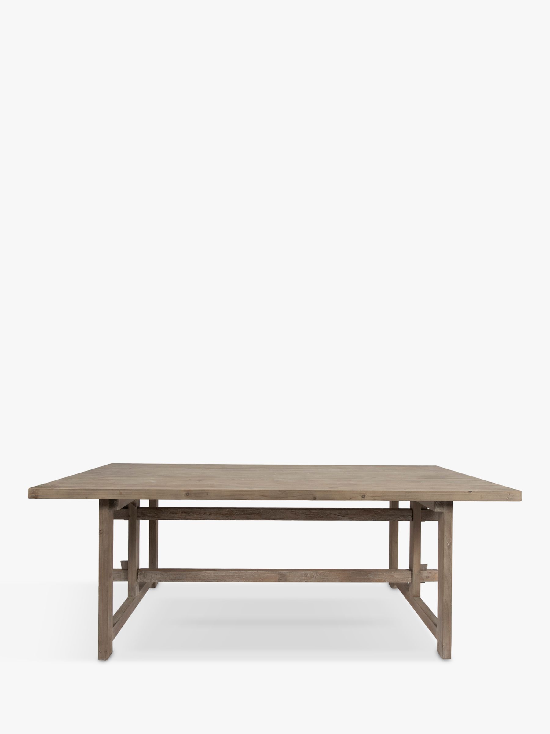 Photo of One.world monomay 6-seater recycled pine wood dining table natural