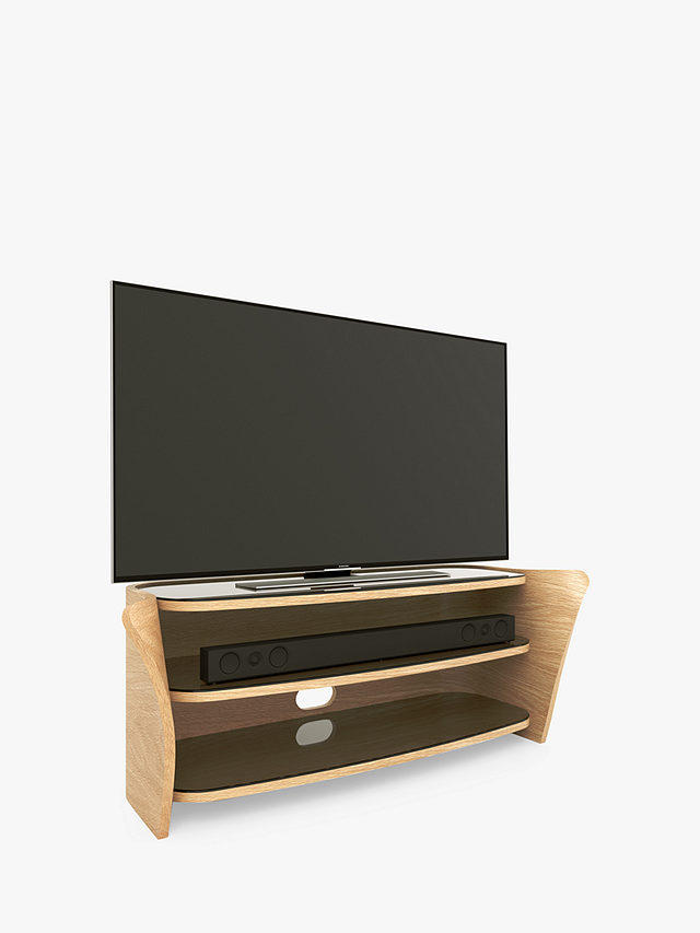 Tom Schneider Dapper 120 TV Stand for TVs up to 50", Natural Oak