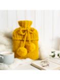 Wool Couture Hot Water Bottle Knitting Kit, Mustard