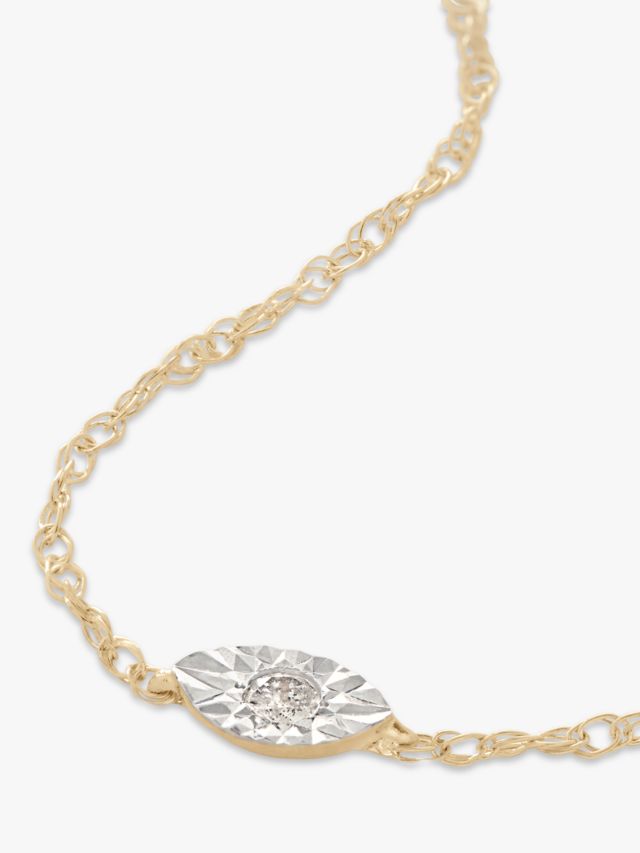 17 7/8 CTW Marquise Lab Grown Diamond Flower Fashion Bracelet - 7 Inches 14K White Gold FG, VS2+