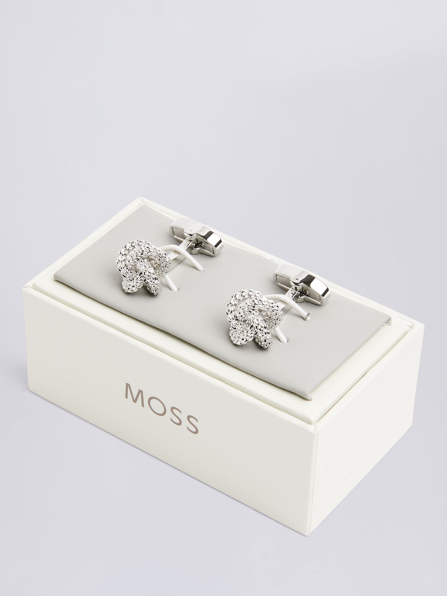 Buy Moss Fancy Brass Knot Cufflinks Online at johnlewis.com
