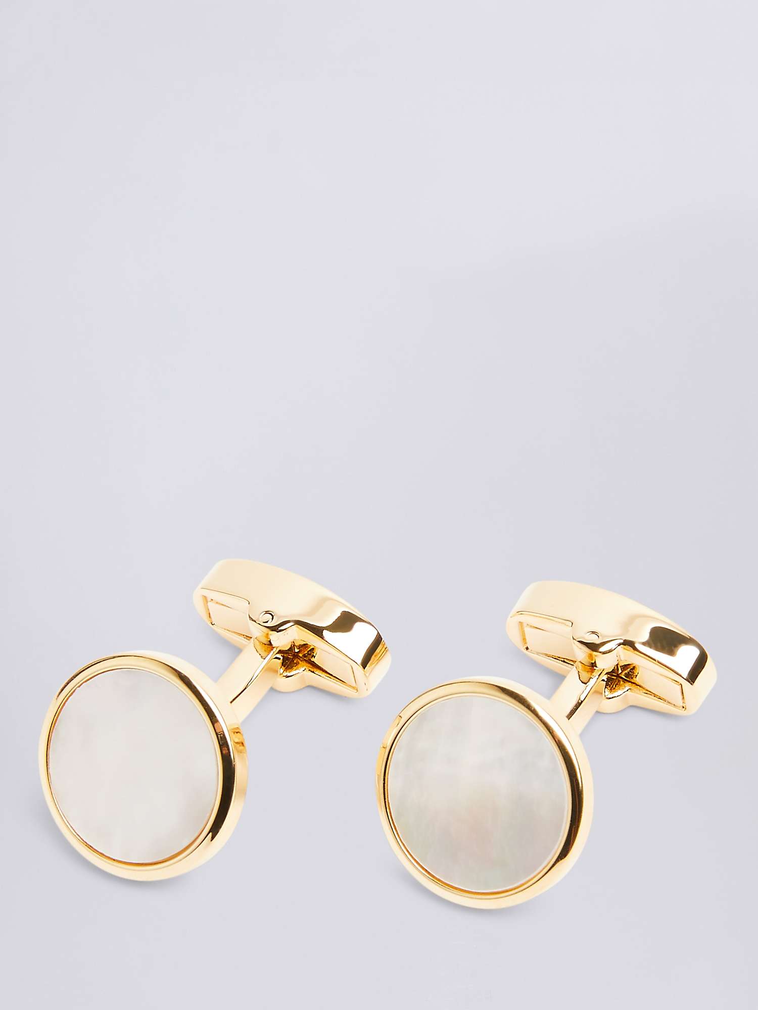 Buy Moss Bros. Mother of Pearl Cufflinks Online at johnlewis.com