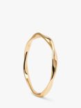 PDPAOLA Spiral Band Ring, Gold