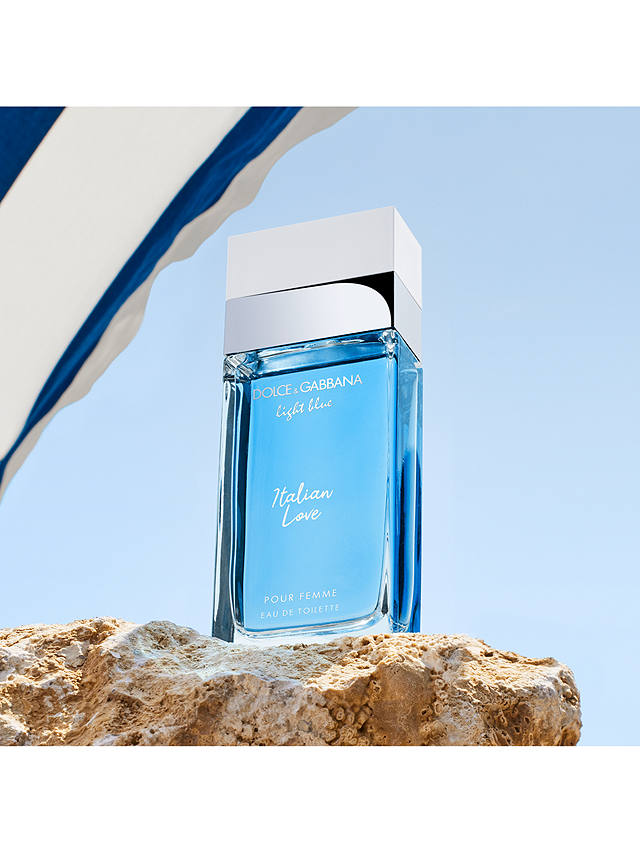 Dolce & Gabbana Light Blue Italian Love Pour Femme Eau de Toilette, 25ml at John Lewis & Partners