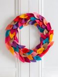 Wool Couture Spring Wreath Felt Craft Kit