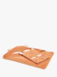 John Lewis Baby Fox Towel & Mitt Set, Orange