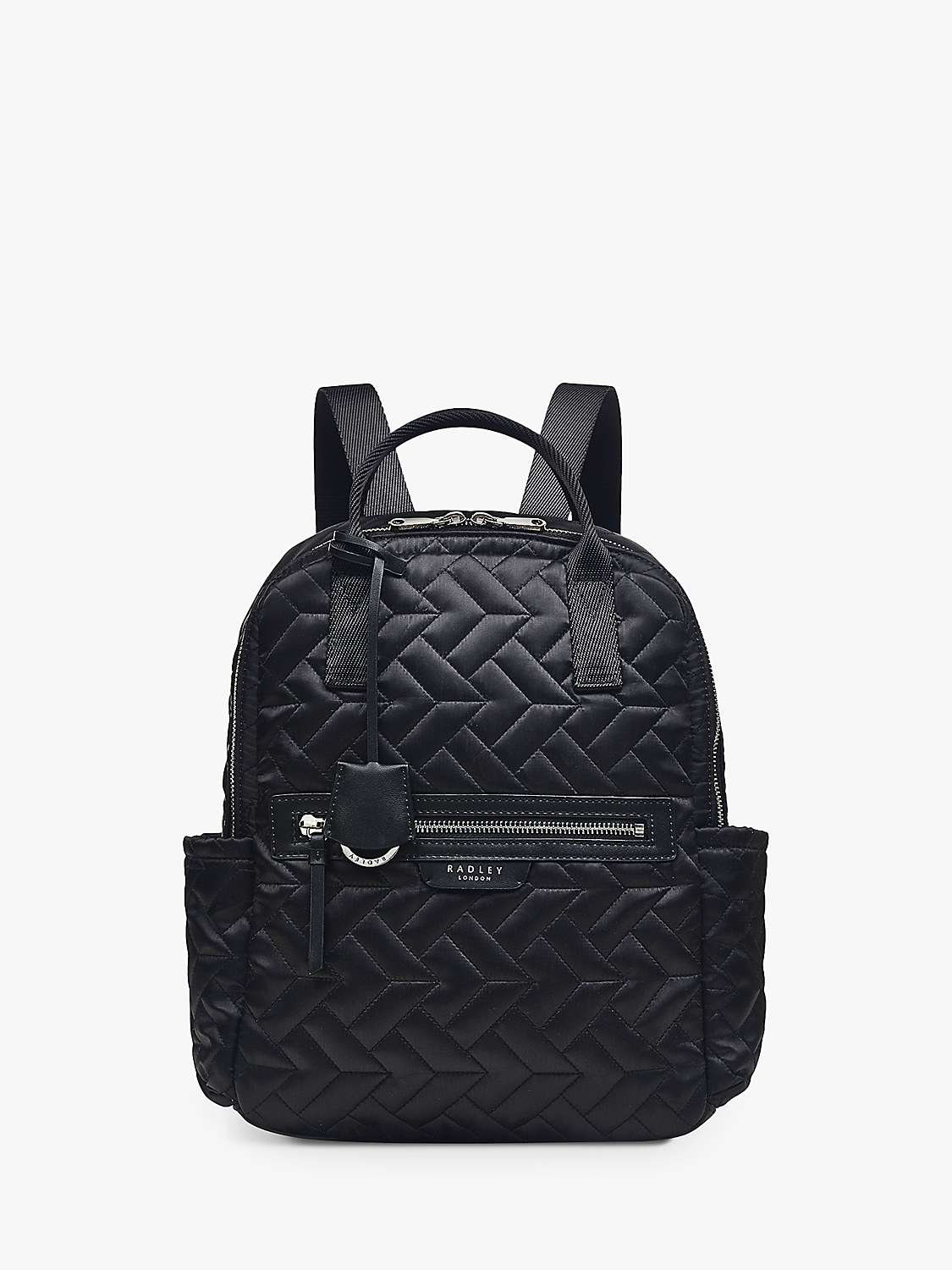 Buy Radley Finsbury Park Medium Zip Around Quilted Backpack Online at johnlewis.com