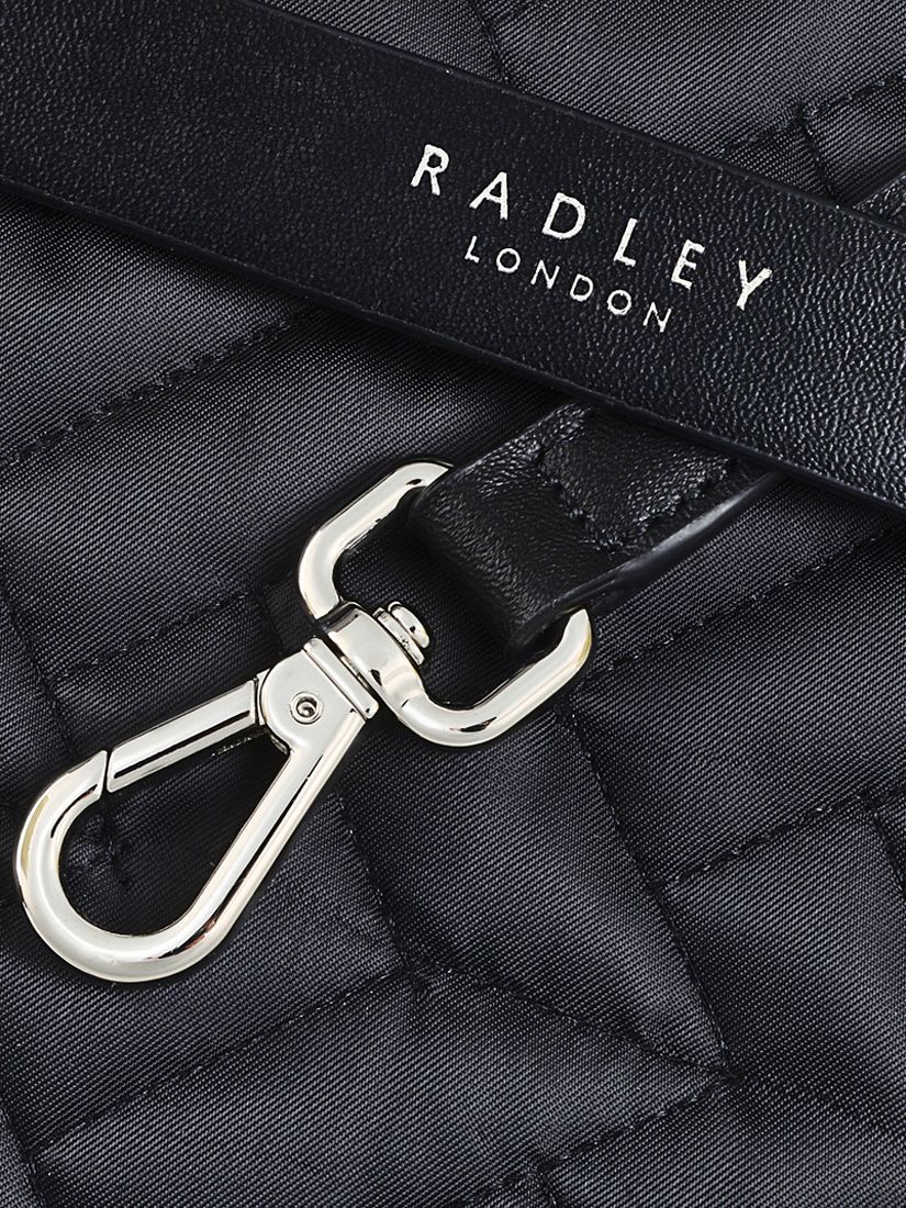 Radley Finsbury Park Quilted Small Crossbody Bag - Black