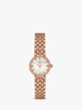 Tissot Women's Lovely Bracelet Strap Watch, Rose Gold/White T1400093311100