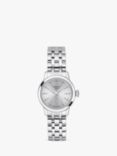 Tissot T1292101103100 Women's Classic Dream Date Bracelet Strap Watch, Silver