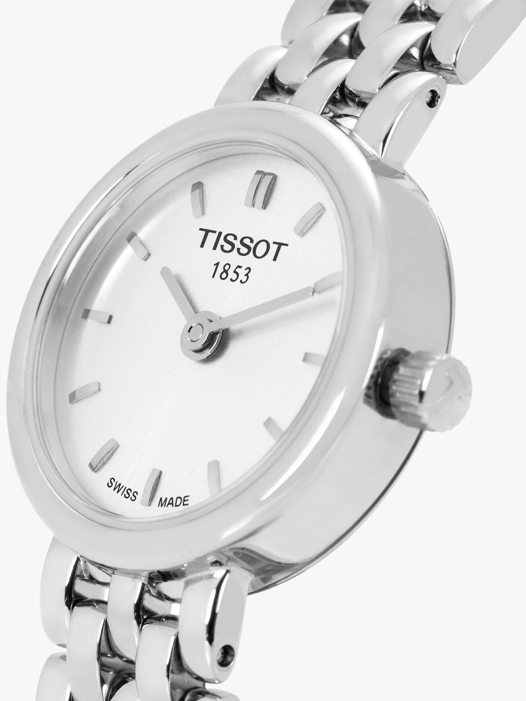 Buy Tissot T0580091103100 Women's Lovely Bracelet Strap Watch, Silver Online at johnlewis.com