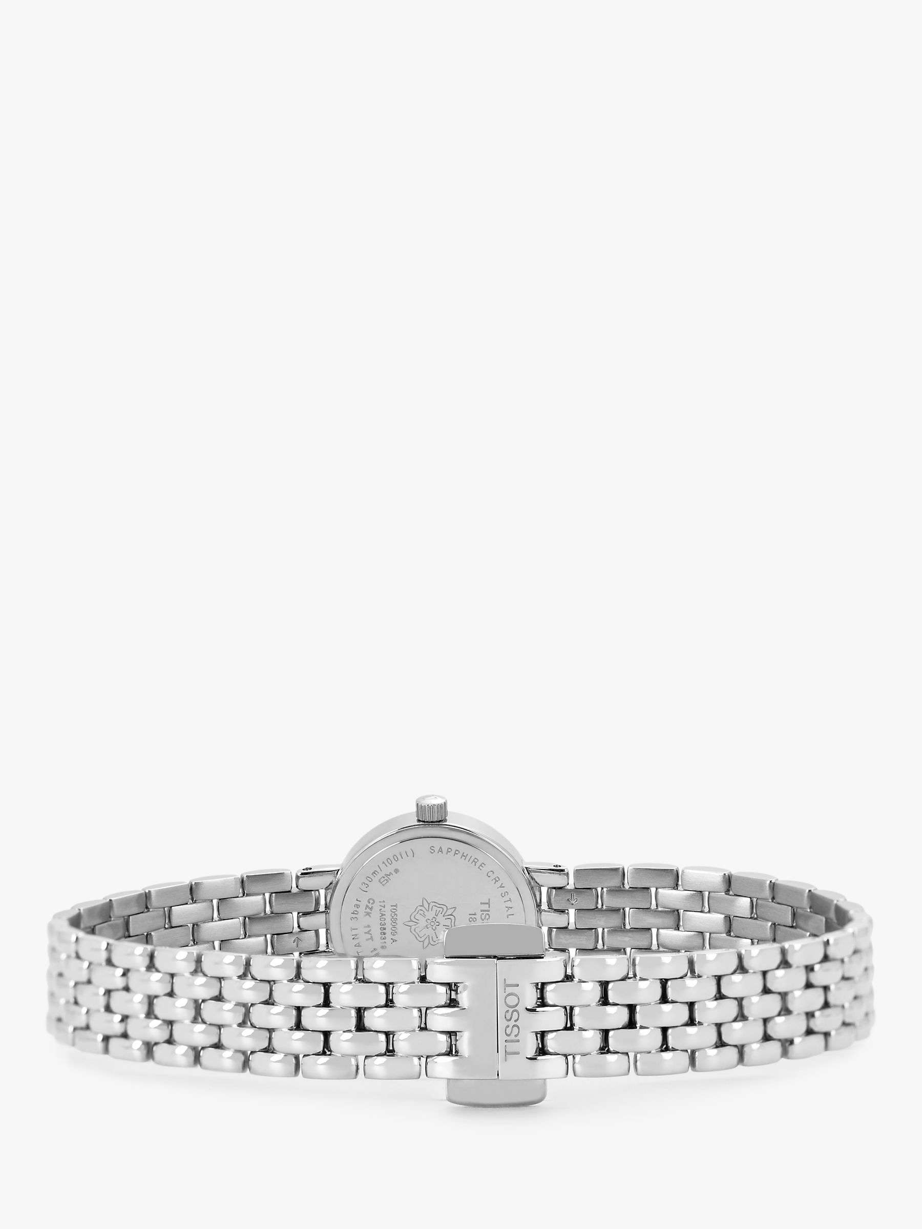 Buy Tissot T0580091103100 Women's Lovely Bracelet Strap Watch, Silver Online at johnlewis.com