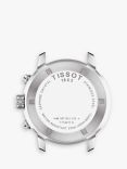 Tissot T1144171105700 Men's PRC 200 Chronograph Date Bracelet Strap Watch, Silver/Black