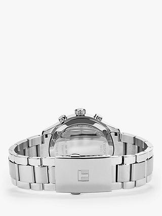 Tissot Men's Chrono XL Classic Chronograph Date Bracelet Strap Watch, Silver/Blue, Silver/Blue