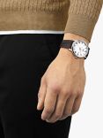 Tissot Men's Classic Dream Date Leather Strap Watch