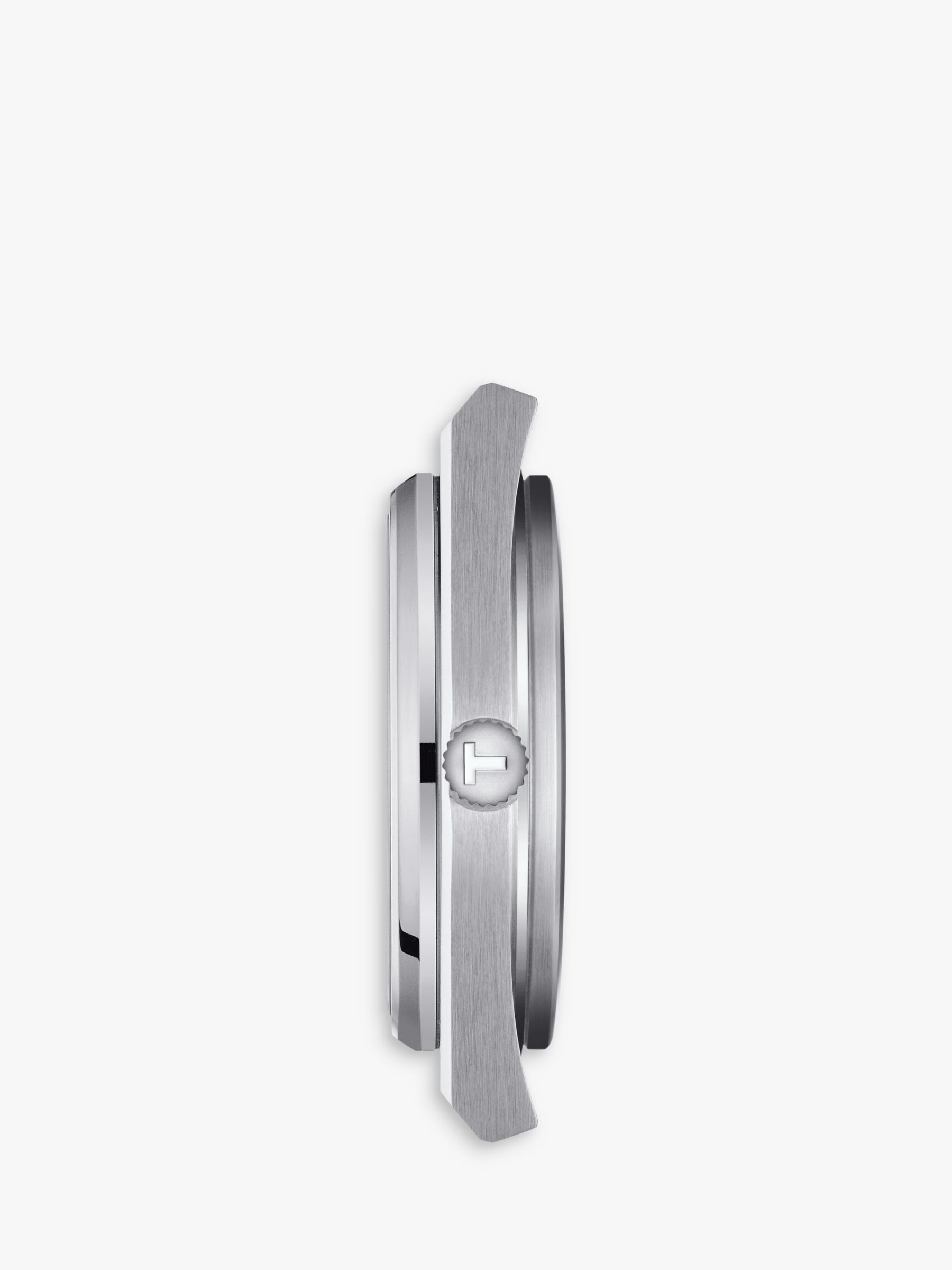 Buy Tissot T1374071104100 Men's PRX Powermatic 80 Date Bracelet Strap Watch, Silver/Blue Online at johnlewis.com