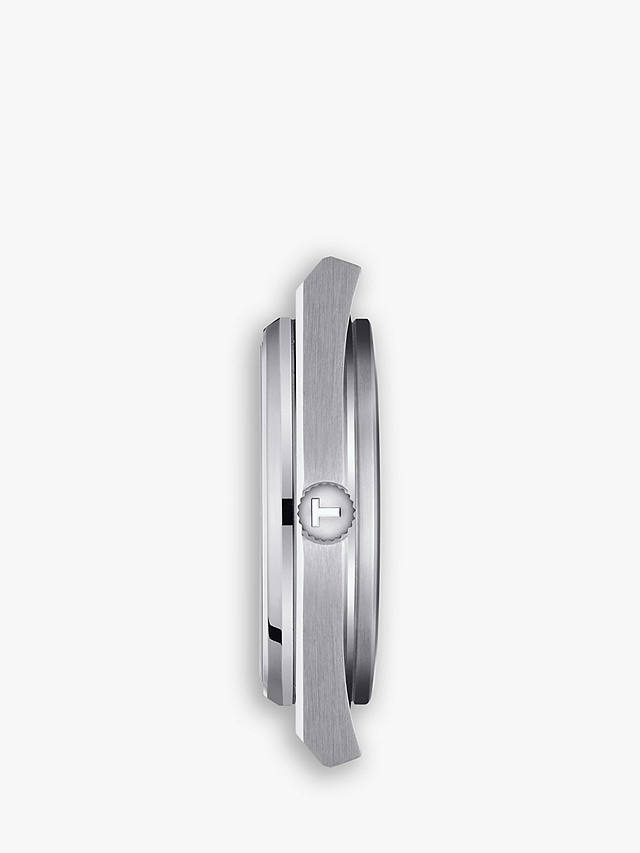 Tissot Men's PRX Date Bracelet Strap Watch, Silver/Navy T1374101104100