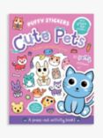 Puffy Stickers Cute Pets Children's Activity Book