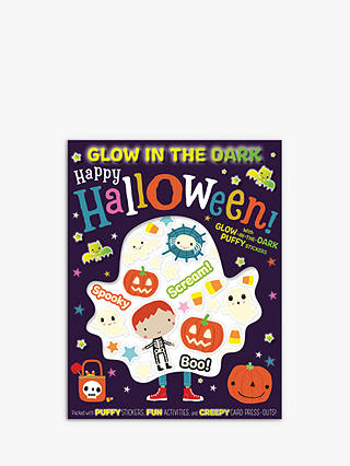Glow in the Dark Happy Halloween Children's Activity Book