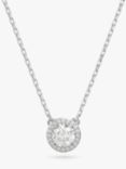 Swarovski Constella Crystal Pendant Necklace, Silver