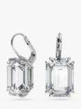 Swarovski Millenia Octagon Cut Crystal Drop Earrings